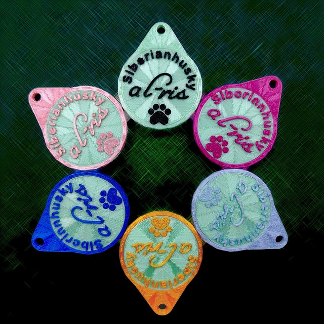 01*迷子札【グリーンベース】D 14種