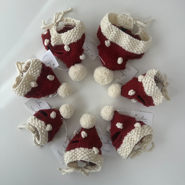 【即納】サンタボンネットMサイズ