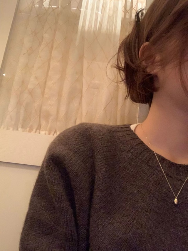 (OUNCE) marin cash cashmere round  knit / 3color