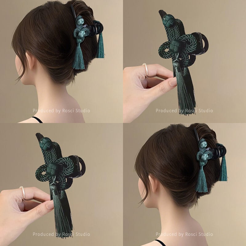 LUOXIシリーズ】☆チャイナ風髪飾り☆ 2color ヘアクリップ レディース