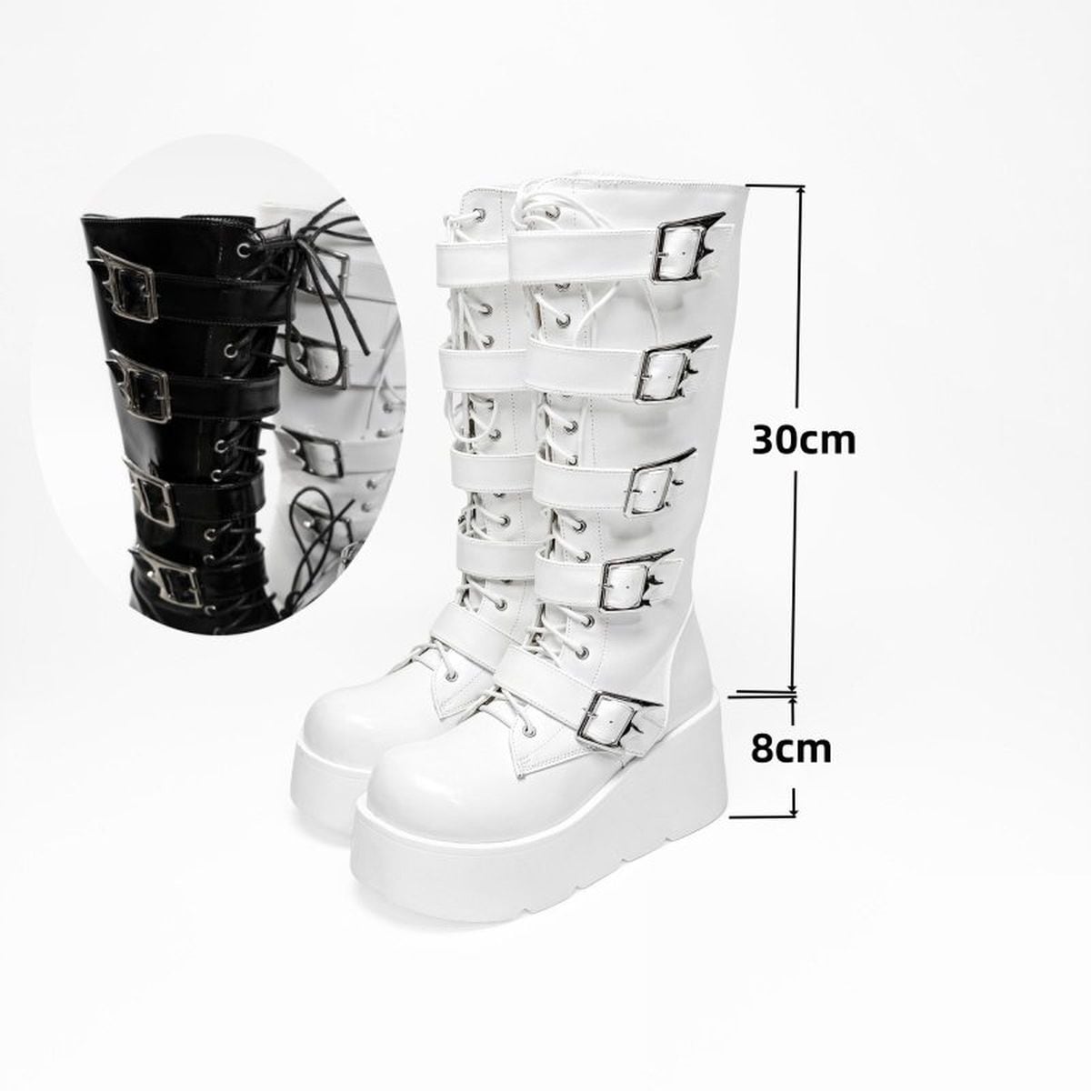 Y2K・サブカルパンク厚底ブーツ | Maiden's Rêve