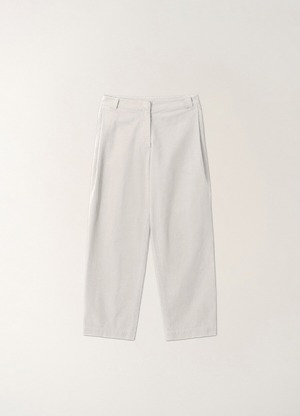 [NOTHING WRITTEN] Ground cotton trousers (White) 正規品 韓国ブランド 韓国通販 韓国代行 韓国ファッション ナッシングリトゥン 日本 店舗