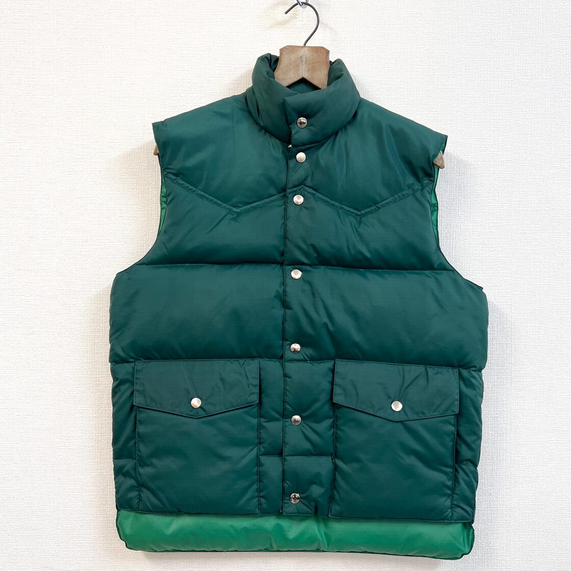 M ] FORESTER REVERSIBLE DOWN VEST フォレスター リバーシブルダウン 