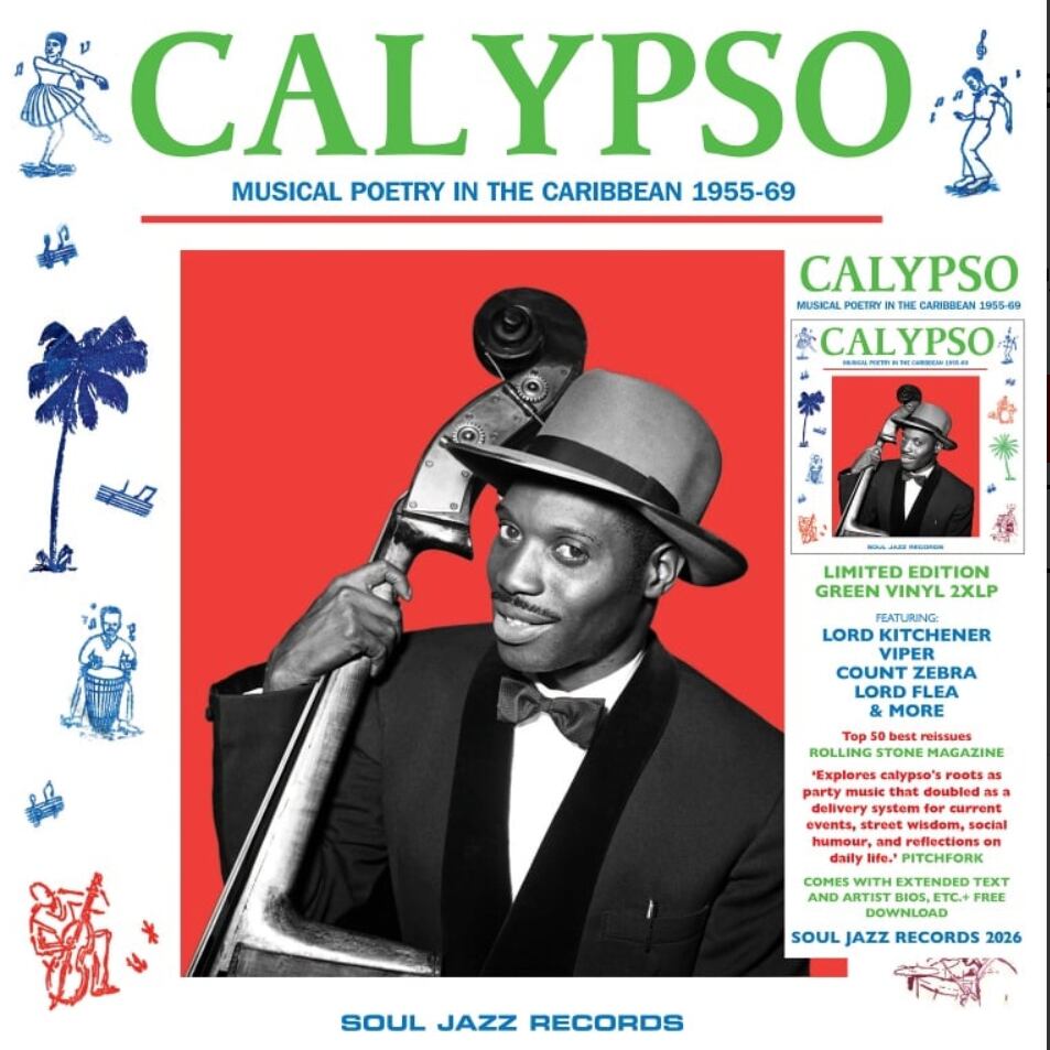 〈残り1点〉【LP】V.A. (Calypso: Musical Poetry In The Caribbean) - Calypso: Musical Poetry In The Caribbean 1955-69