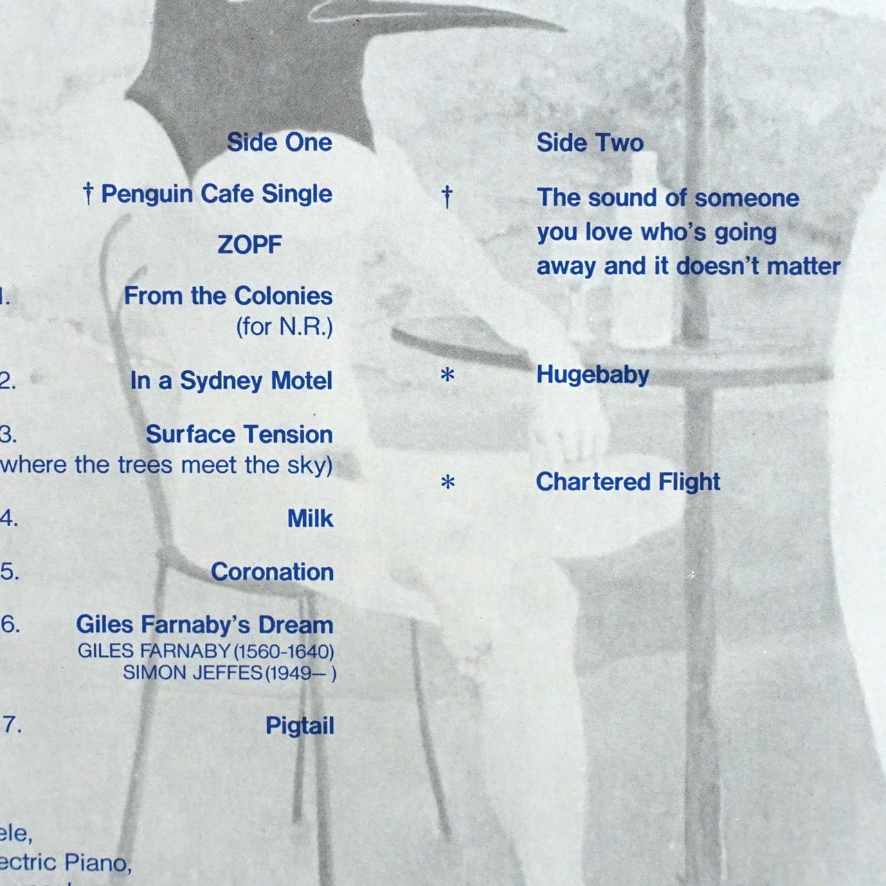 THE PENGUIN CAFE ORCHESTRA Music From The Penguin Cafe | タイム
