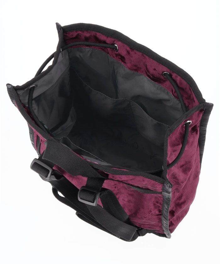 LeSportsac/レスポートサック/3958 CINCH BACKPACK/M248 ベロア