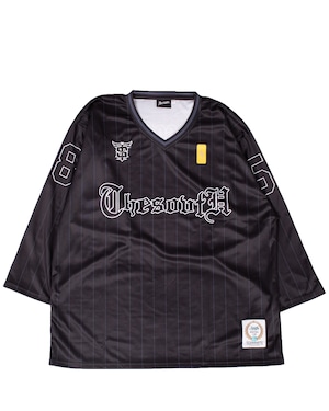 Southnavystripgameshirt