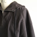 WRYHT【 womens 】 french terry embroidery zip foodie