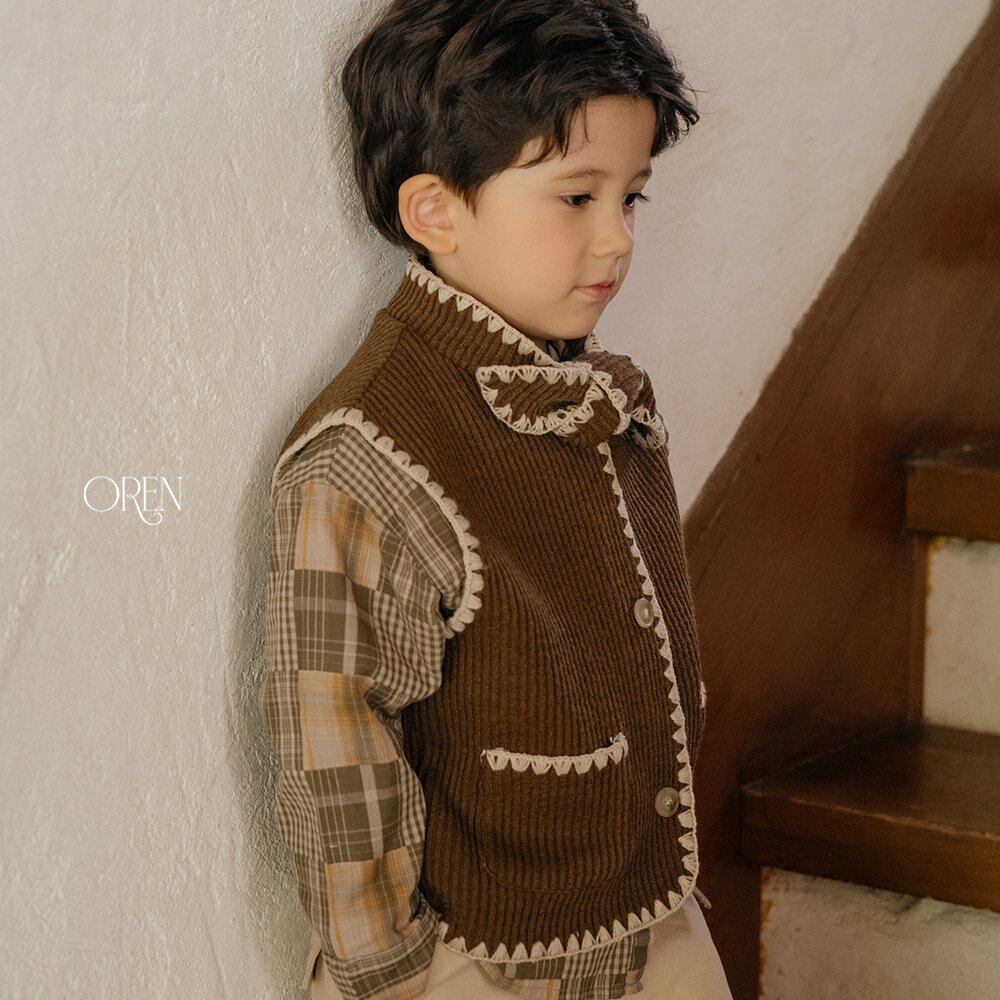 【2点送料無料】«予約»«Oren» モネベスト 2colors
