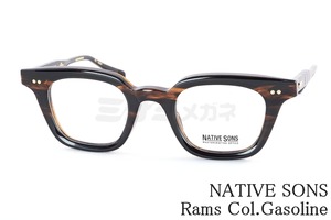 NATIVE SONS メガネ Rams Col.Gasoline PL-084F ウェリントン  ネイティブサンズ 鯖江 日本製 正規品