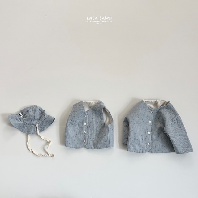 【予約】b. Bien Quilted Vest
