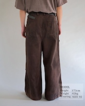 ANACHRONORM / KERSEY TUCK WIDE PANTS