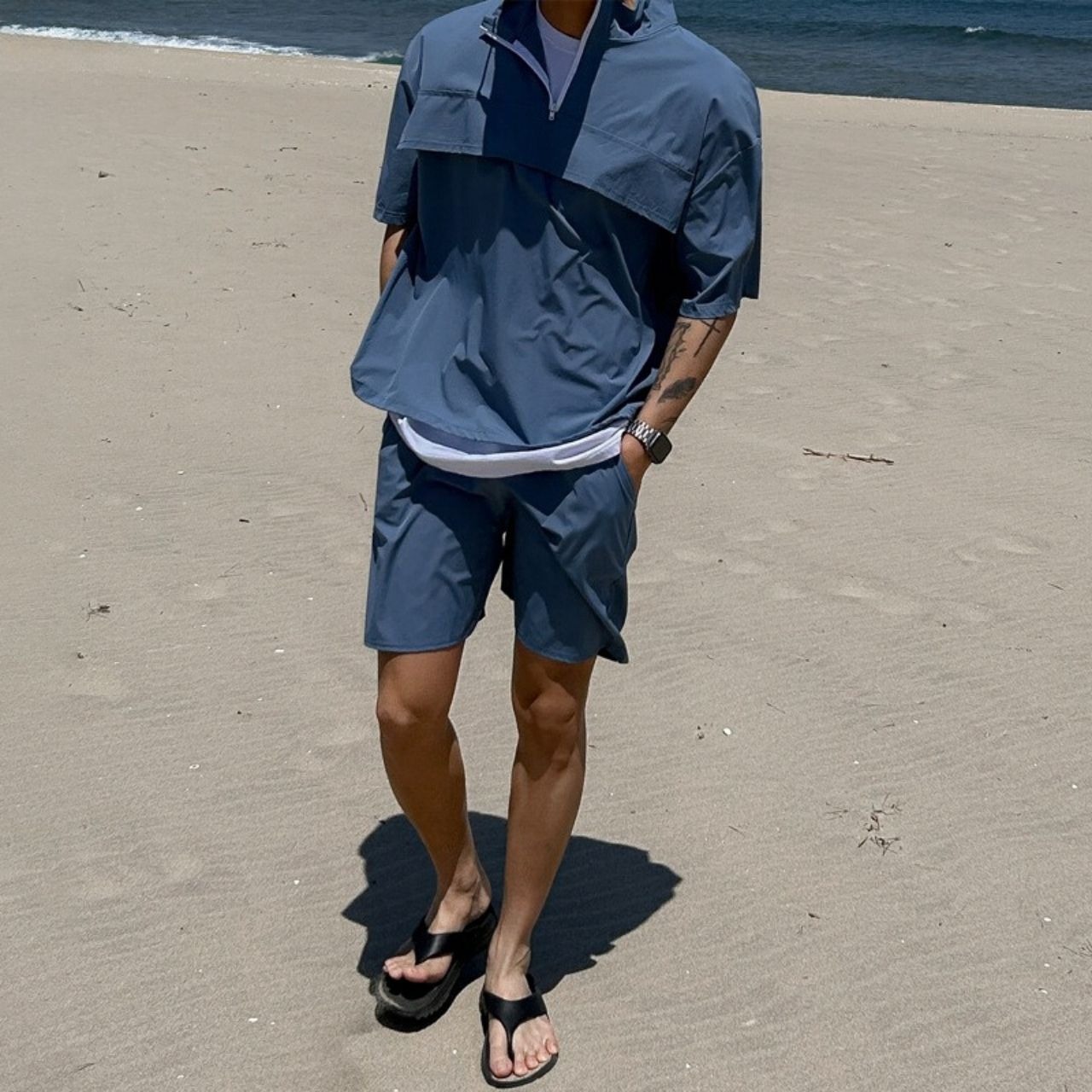 スポーティーショーツ （別売りでセットアップのハーフジップTシャツあり）　MT0080445