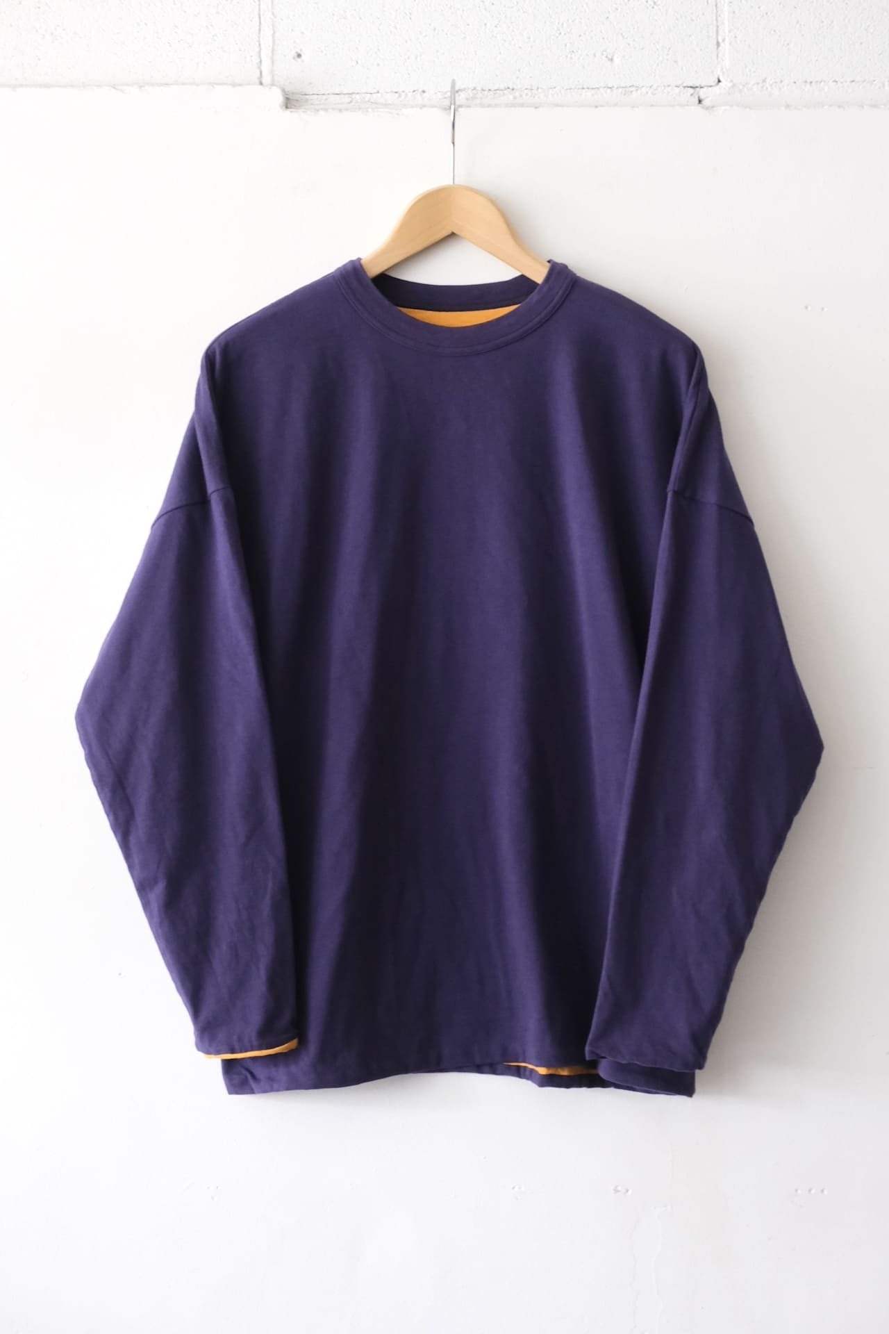 N.O.UN REVERS L/S Burgundy,Navy