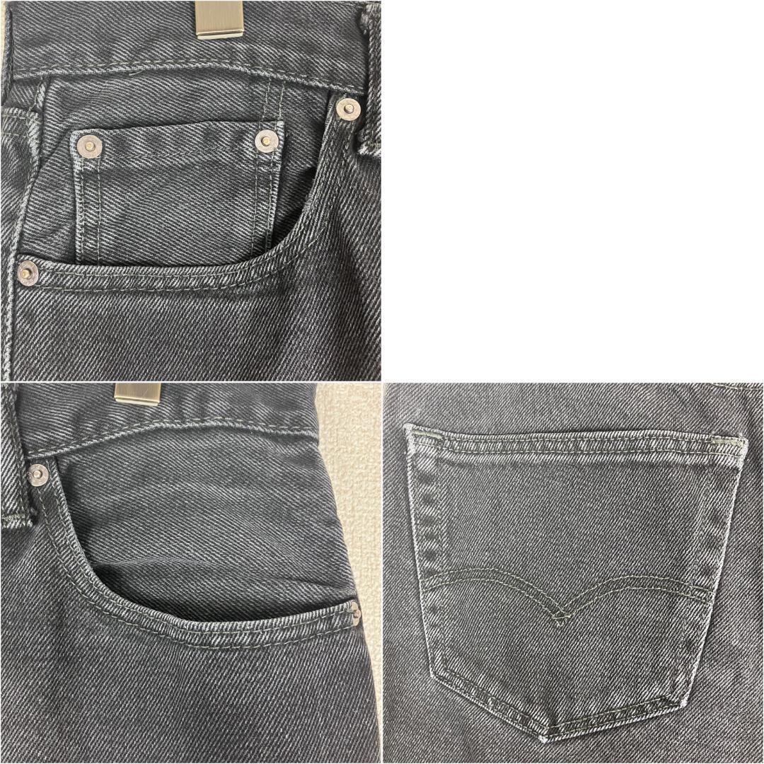 リーバイス505 Levis W33 ブラックデニム 黒 ストレート 9038 リーバイス505 Levis W33 ブラックデニム 黒 ストレート 9038