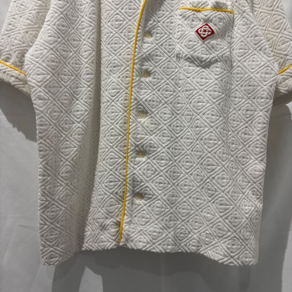 Casablanca カサブランカ 23SS Terry Cuban Shirt 半袖シャツ MS23-SH