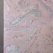 ❤︎「purple zebra」〜肩身替わり　ゆらぎ×ハート〜綿