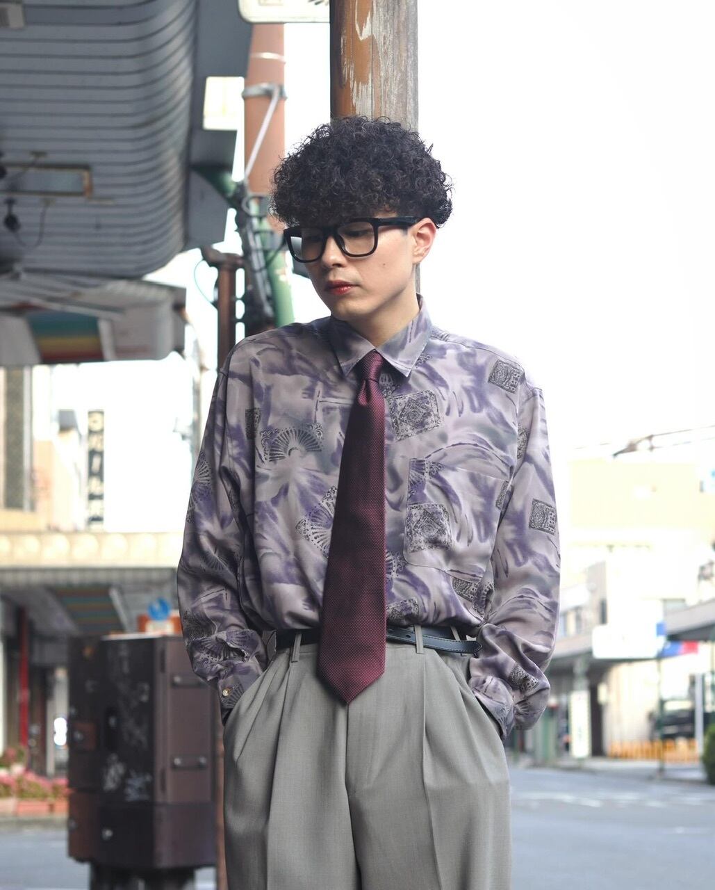 ①Snow Garden 秋のネクタイコーデ初心者Bag