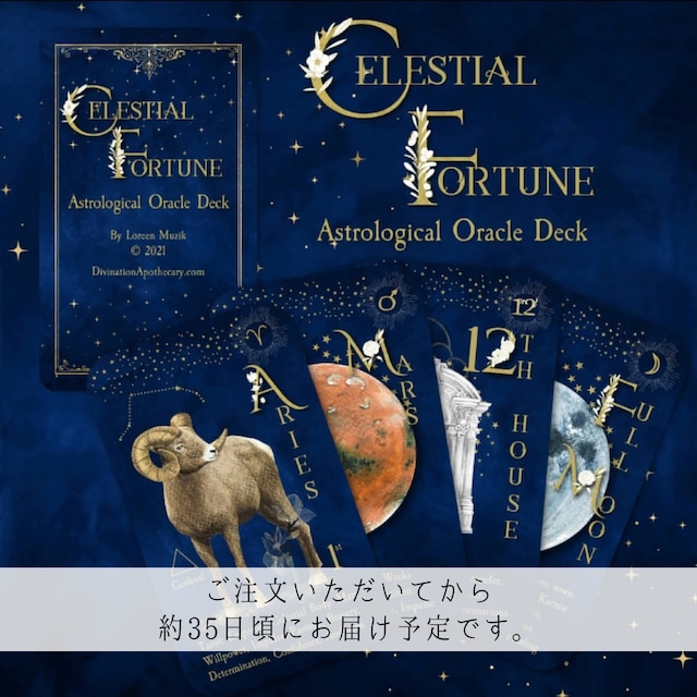 CELESTIAL FORTUNE ORACLE CARDS ◆ 占星術オラクルカード