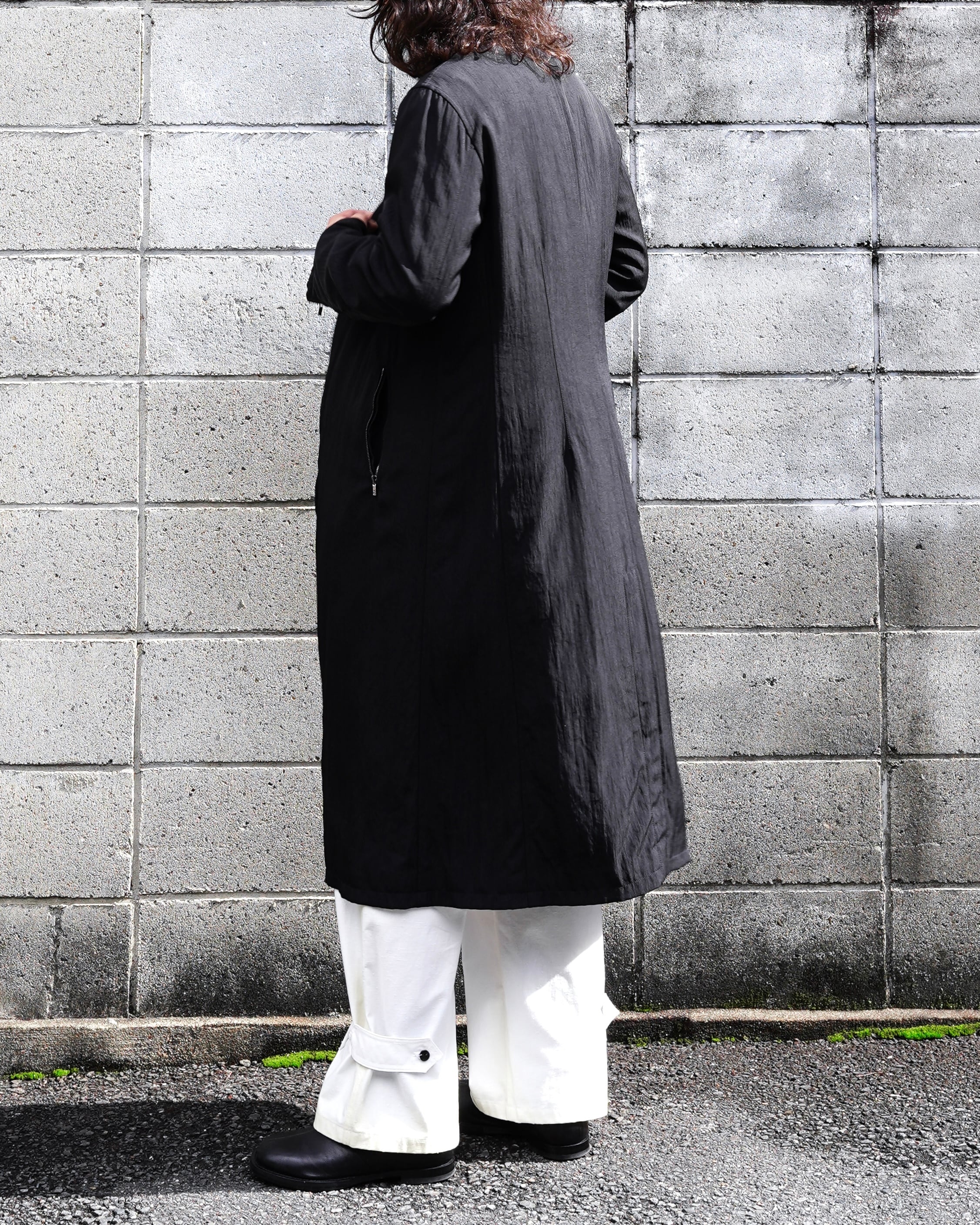 GIORGIO ARMANI】nylon long coat | PAY ID
