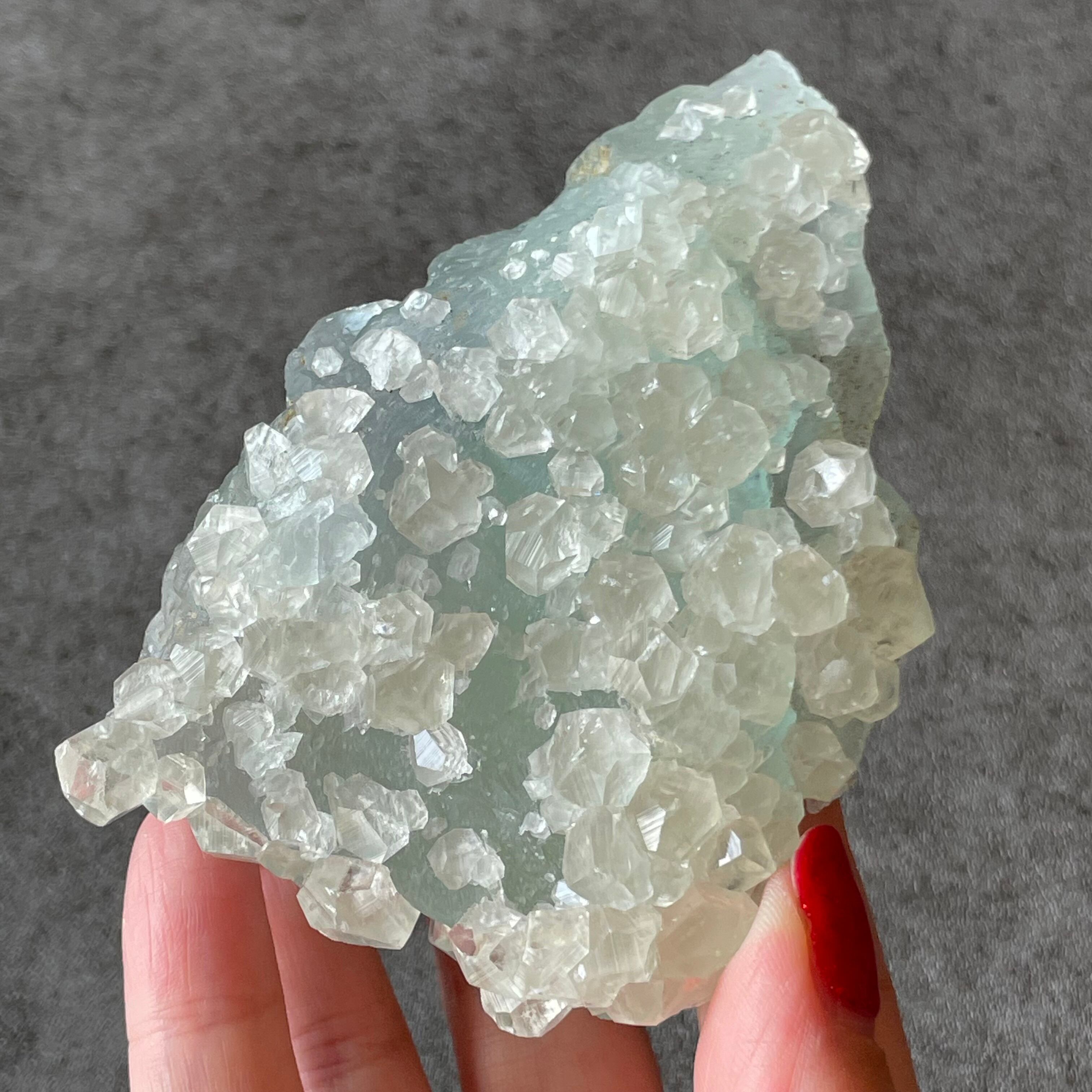 中国 福建省産♦︎Fluorite フローライト カルサイト共生|原石|天然石 パワーストーン 鉱物 gem stone