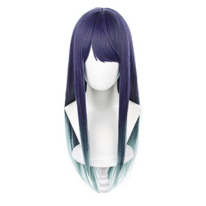 【在庫処分】コスプレウィッグ 推しの子 黒川 あかね ロング アニメキャラクターウィッグ 変装、 耐熱 アニメコスプレパーティーに最適 文化祭 ハロウィン ホリデーパーティー コスプレウィッグ ウィッグネット付き