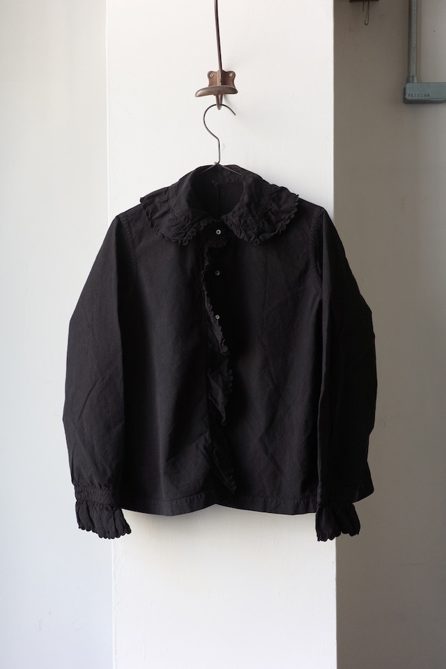 ANTIQUE アンティーク / COTTON FRILL BLOUSE
