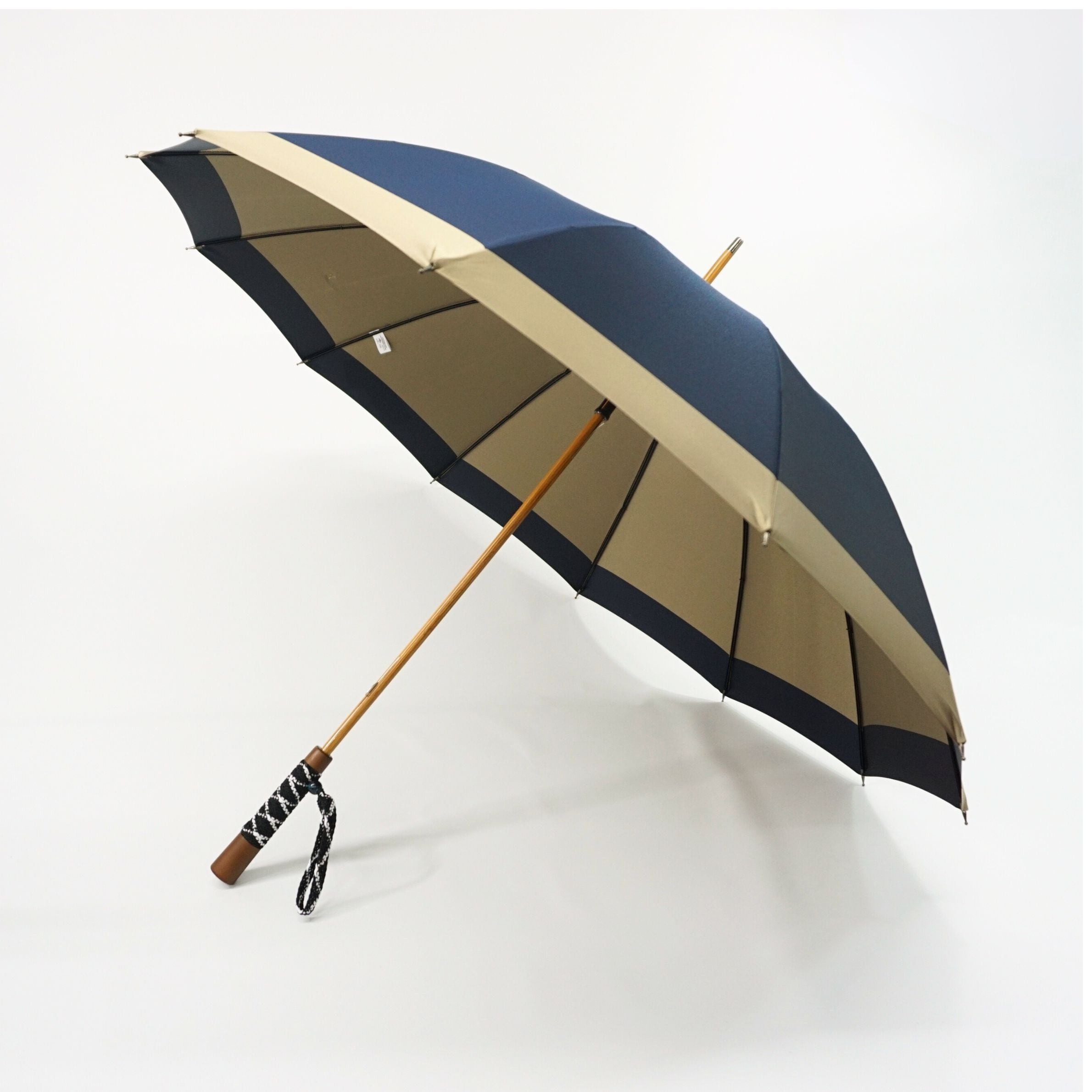 週末限定値下げ❗️【未使用新品】丸安洋傘　日本の職人手作り　雨傘　12本骨 雅桜 組みひも 晴雨兼用長傘 12本骨 日本製 職人手作り 丸安洋傘 | 丸