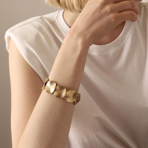 Metal gold bracelet＊S-520