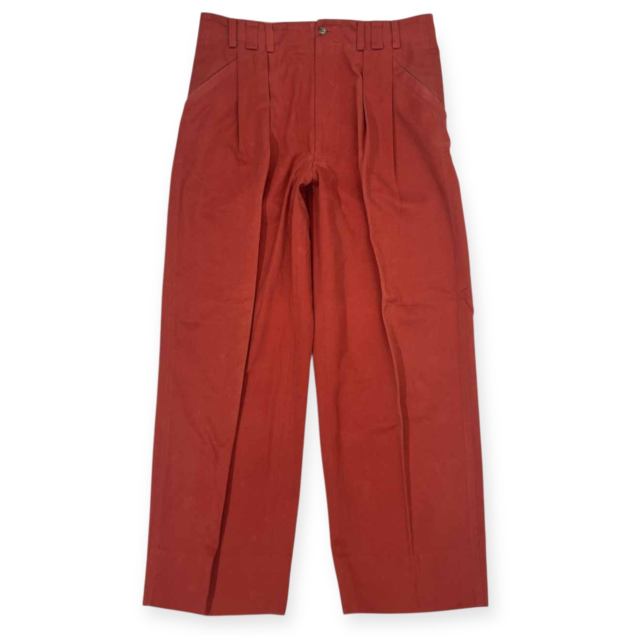 PIASPORTS ピアスポーツ ツータック パンツ 85/赤茶色系 メンズ ライカ