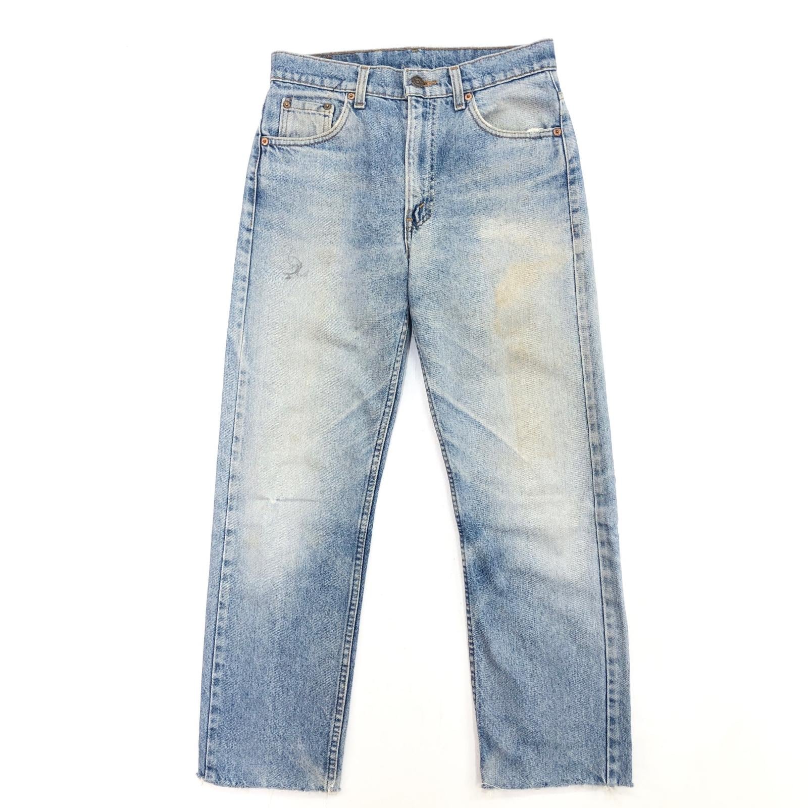 LEVI'S リーバイス 90年代 USA製 505- 0217 ボタン裏刻印 525 裾カット