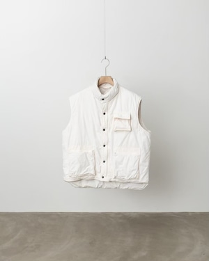 ~1980s vintage ”Brooks Brothers” BROOKSGATE pockets designed fly front zip up high neck down vest