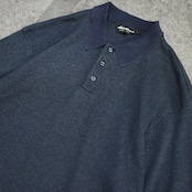 Eddie Bauer houndstooth pattern polo shirt