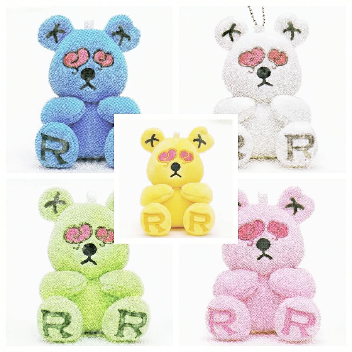 フルコンプ】 RANK ドウカクぬいぐるみマスコット 【全5種セット