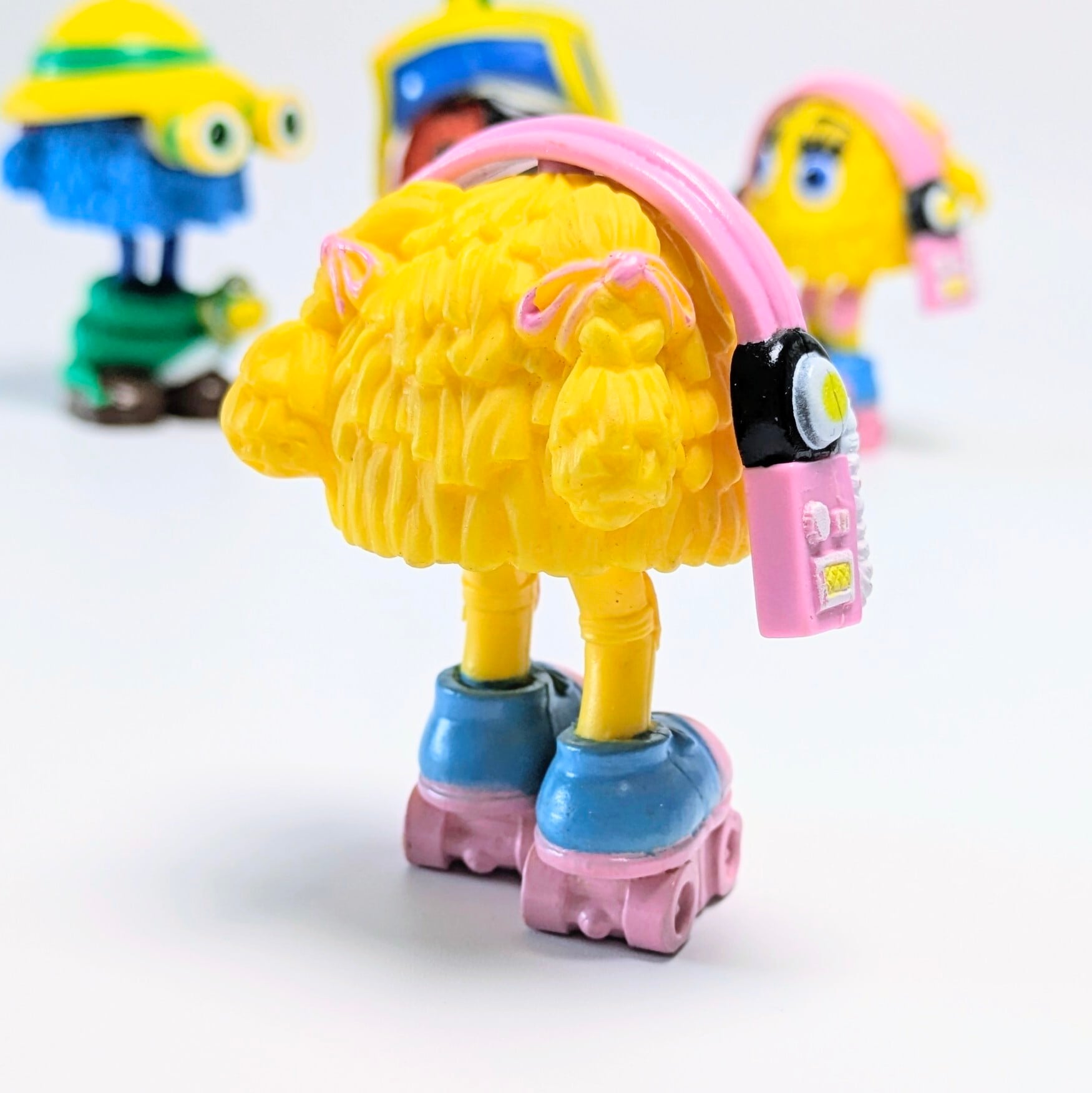 ☆VINTAGE 1989☆【 McDonald's / マクドナルド 】1989 McDonald's Happy Meal Toy "Funny Fry Friends" 『 Rollin' Rocker(ローラースケート) 』Happy Meal Toy / ミールトイ / フライキッズ / フライガイ / フライガール 〚アメリカン雑貨 アメトイ〛