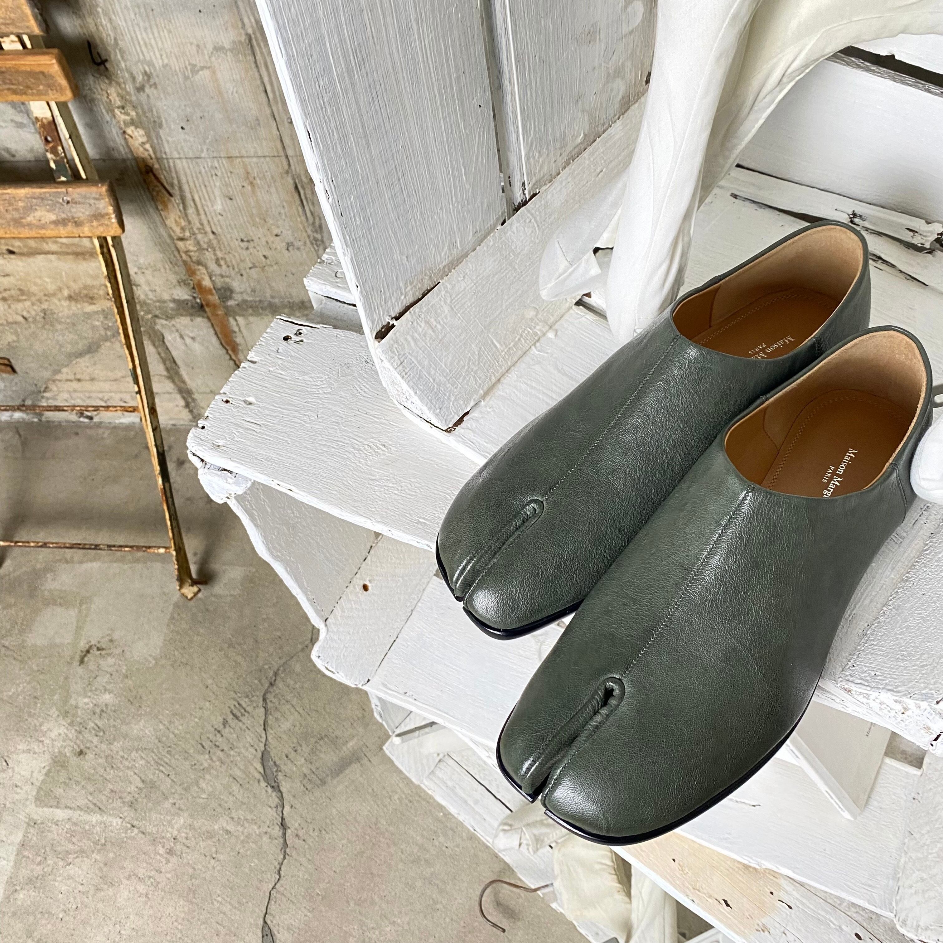 【50%OFF・未使用品】Maison Margiela グリッタースリッポン