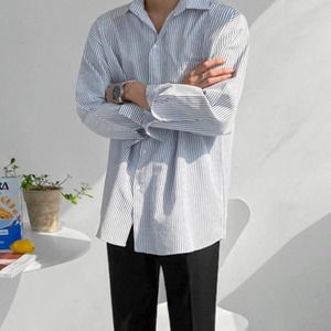 ストライプルーズシャツ　MT0080016