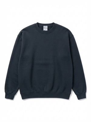 WALLA WALLA SPORT　PRINTABLE TUBE CREW SWEAT　ワラワラスポーツ 13oz裏起毛シンプルなスウェット　ホワイト/ ネイビー/ブラック