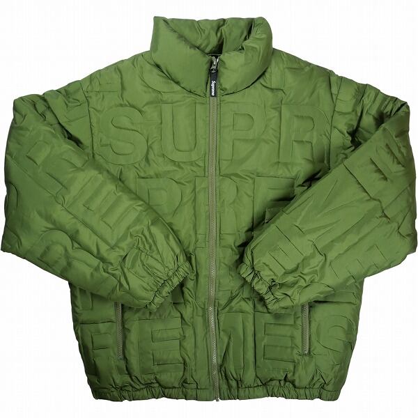 Size【M】 SUPREME シュプリーム 19SS Bonded Logo Puffy Jacket Olive