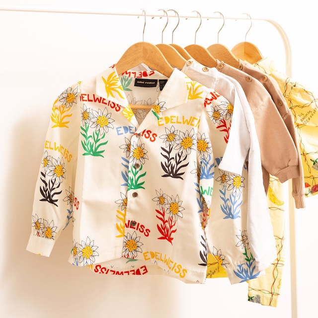 mini rodini / edelweiss woven blouse
