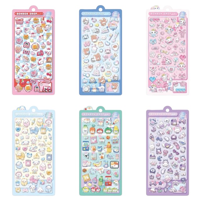 【単品】オリジナルボンボンドロップシール　クーリア