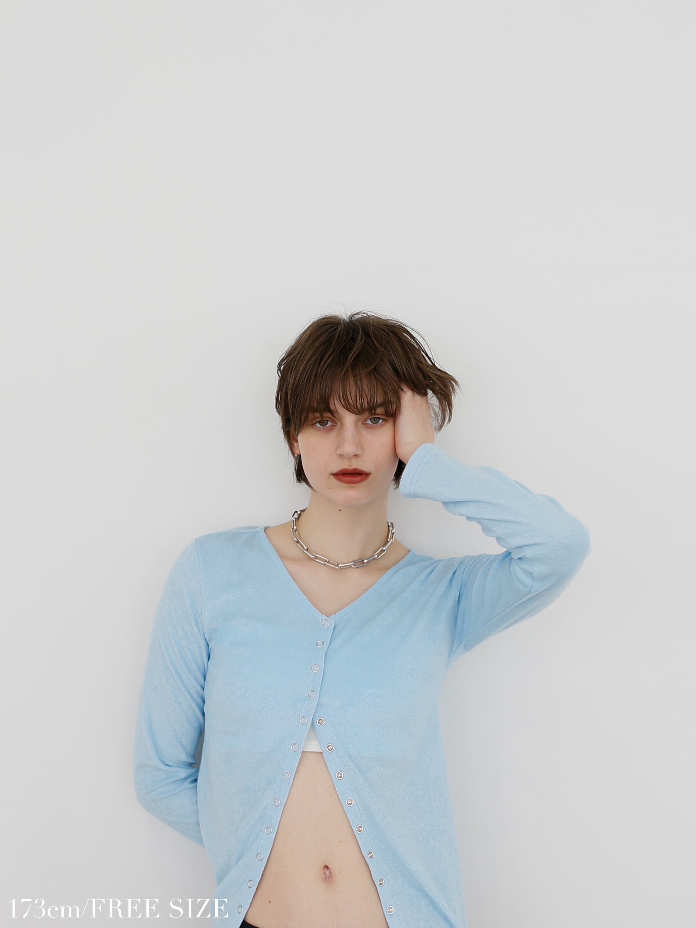 pile long cardigan | Katrin TOKYO
