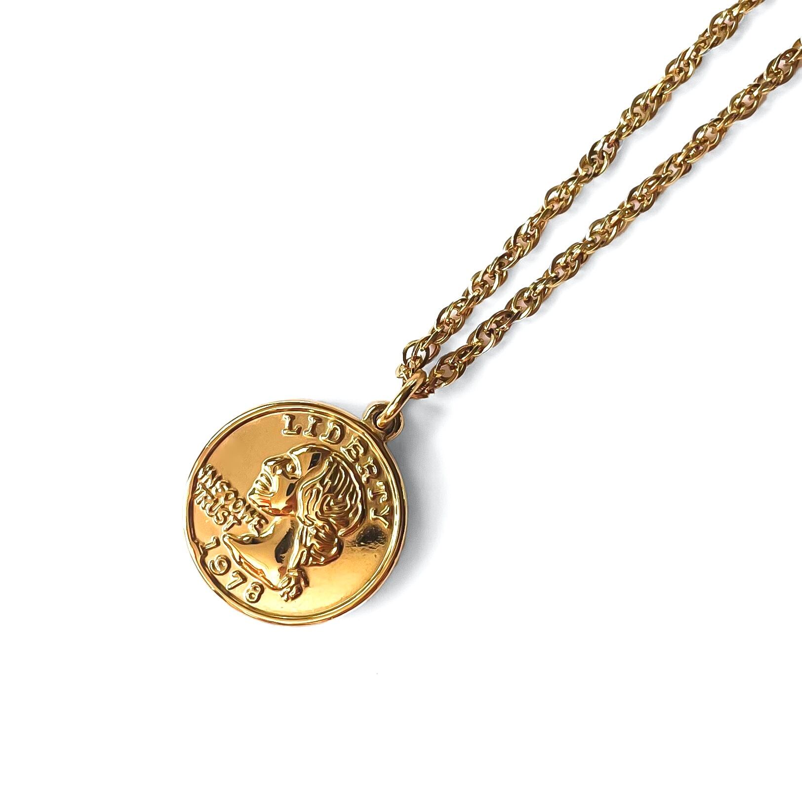 Gold Coin Necklace
