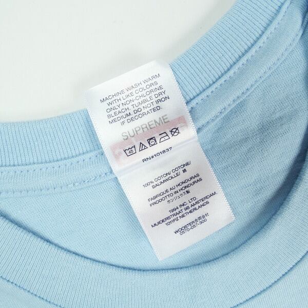 Size【M】 SUPREME シュプリーム 26SS Supper Tee Powder Blue Tシャツ