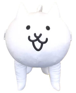 【在庫のみ】にゃんこ大戦争 BIGぬいぐるみ (ネコフィッシュ) H31㎝サイズ