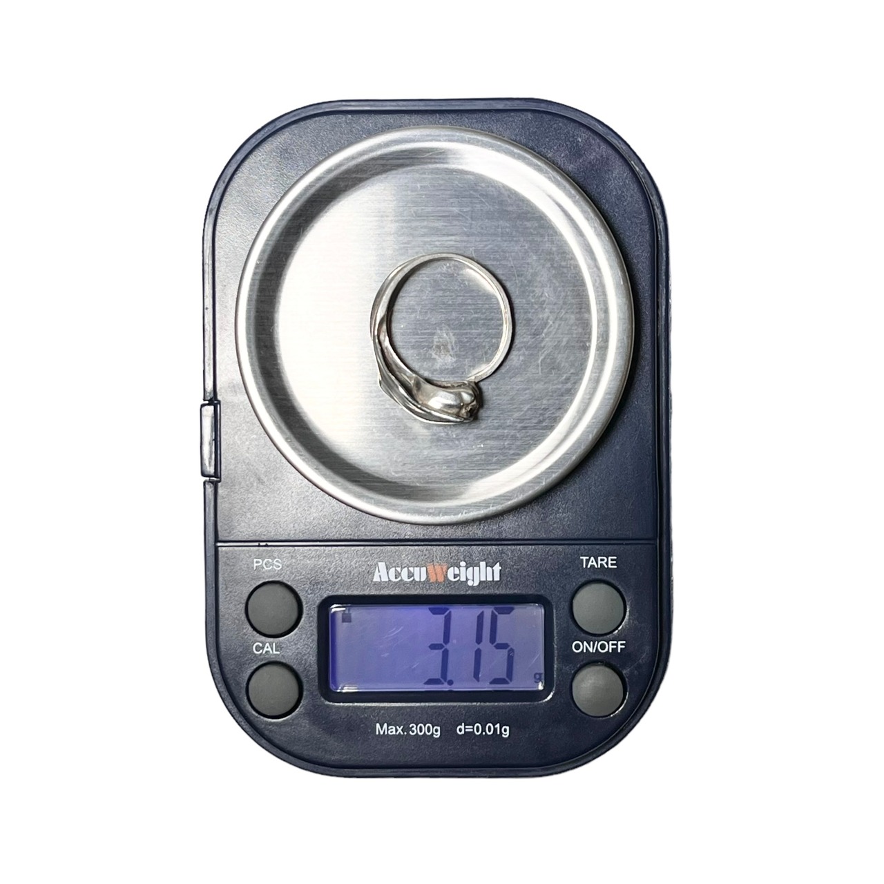 TIFFANY silver ring "tulip"