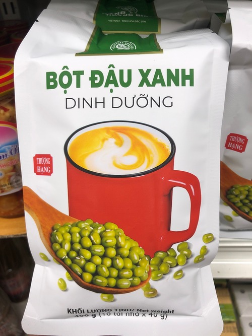 Bot Dau Xanh Dinh Duong - 緑豆粉 400g(10袋x40g)