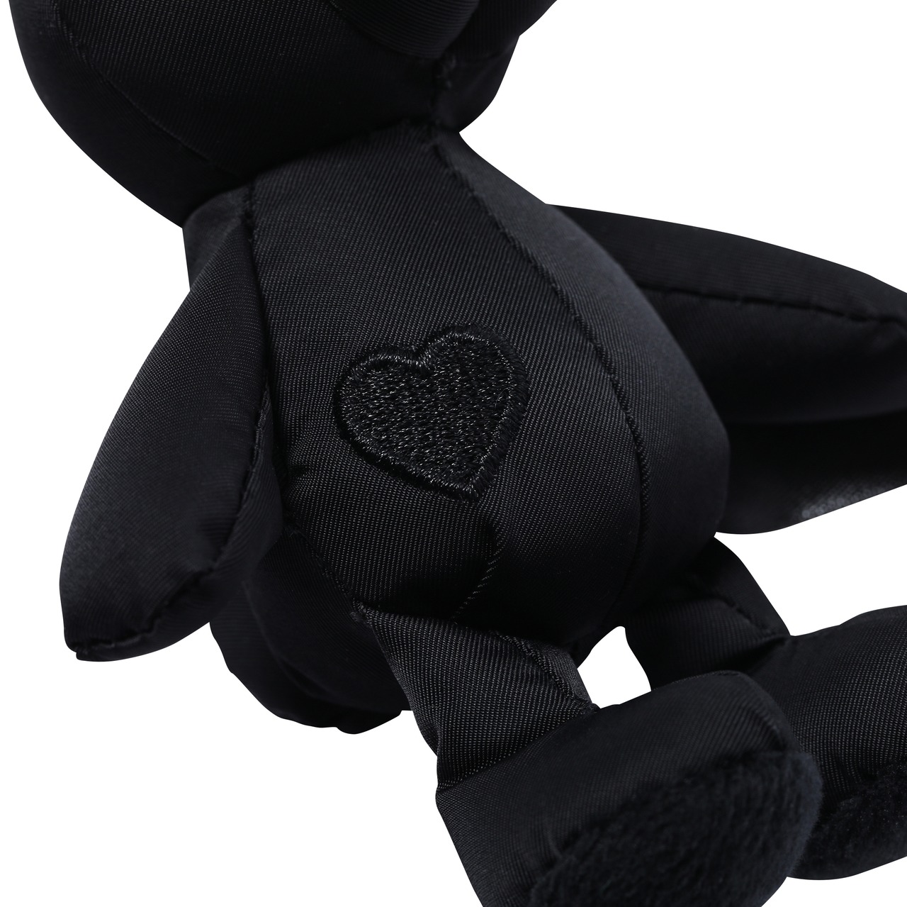 NICI × RAMIDUS  BLACK BEAUTY LOVE BEAR KEY RING