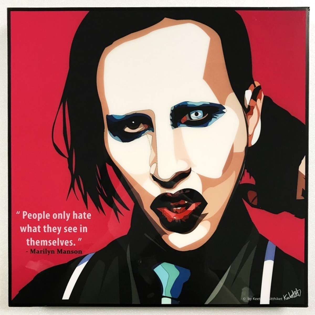 Marilyn Manson / マリリン マンソン「ポップアートパネル Keetatat 