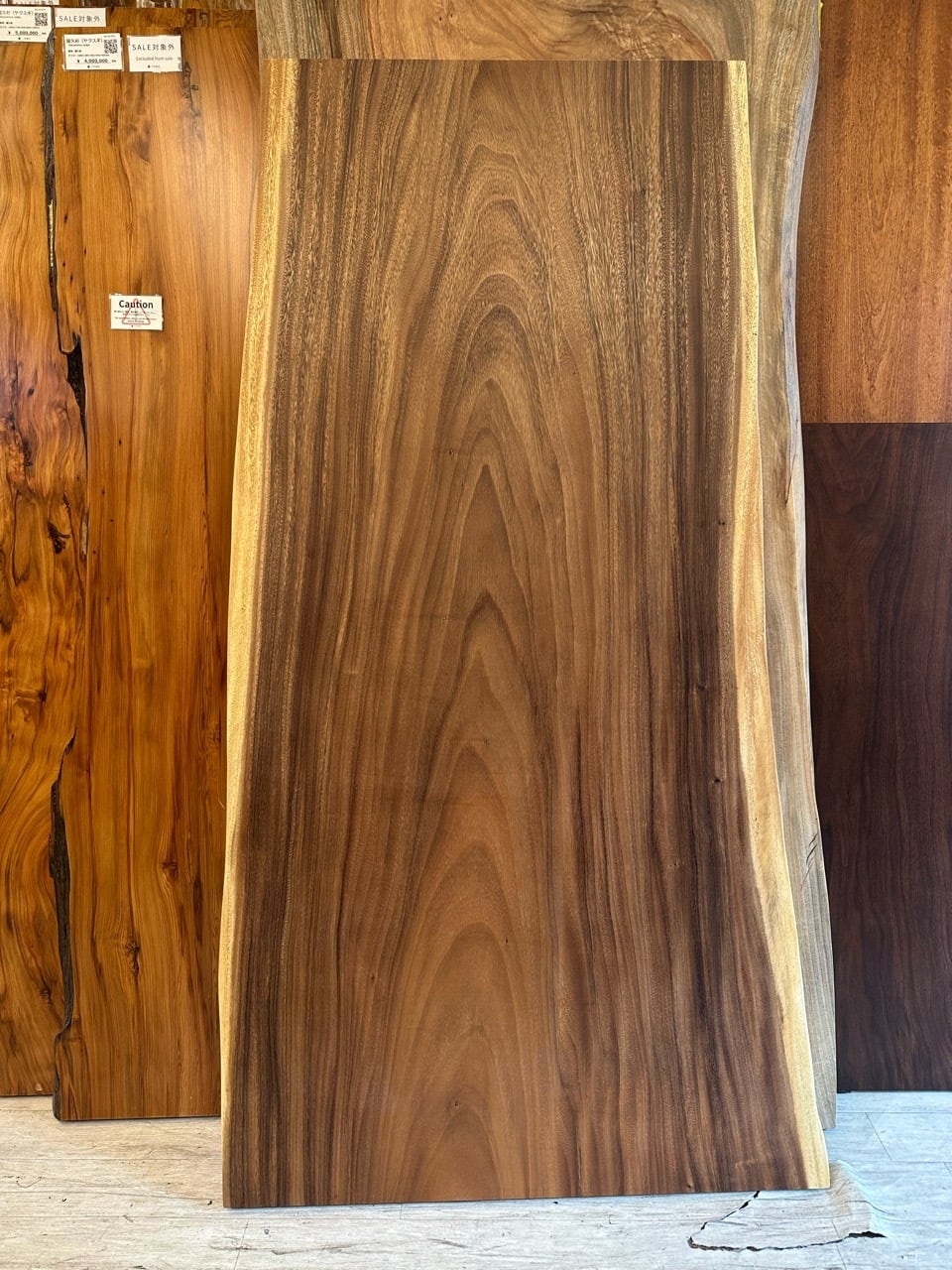 モンキーポッド _1800×700-800-950×60_浅草本店_テーブル天板/一枚板